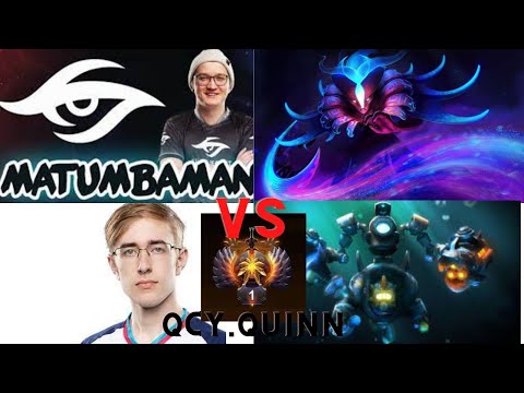 Dota 2 Secret Matumbaman Spectre Vs Qcy Quinn Rank 1 Tinker THE INTERNATIONAL RIVALRY Begins
