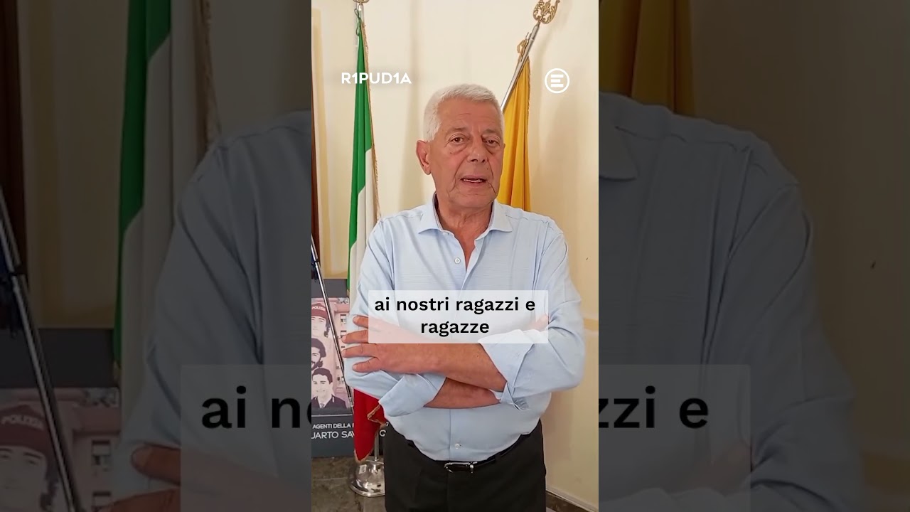 Anche il Comune di Capaci obietta la guerra | Pietro Puccio, Sindaco di Capaci
