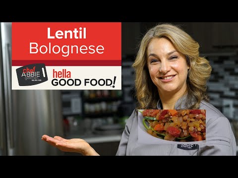 Lentil Bolognese