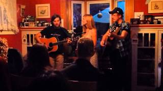 The Spring Standards singing Picture This (original version) - our dining room (8/8/13)