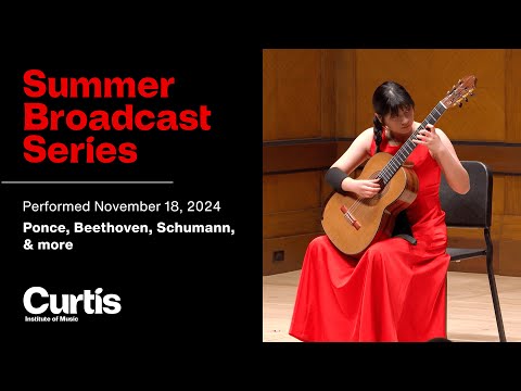 Student Recital: Ponce, Beethoven, Schumann, and more