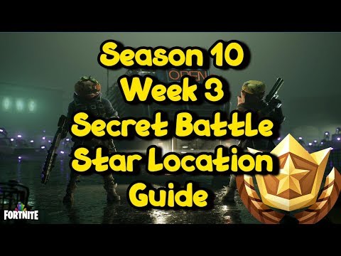 Secret Battle Star in Loading Screen #3 Location Guide - Fortnite Season 10 Week 3 Battle Royale