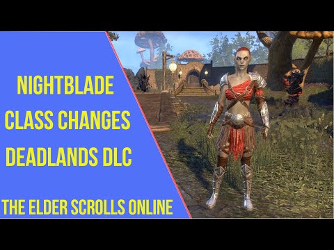 ESO Nightblade Class Changes - Deadlands DLC