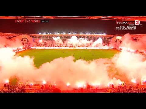 Show URIAŞ de Centenar. Fanii Petrolului, zeci de torţe. Cum le-au "stricat" olandezii sărbătoarea