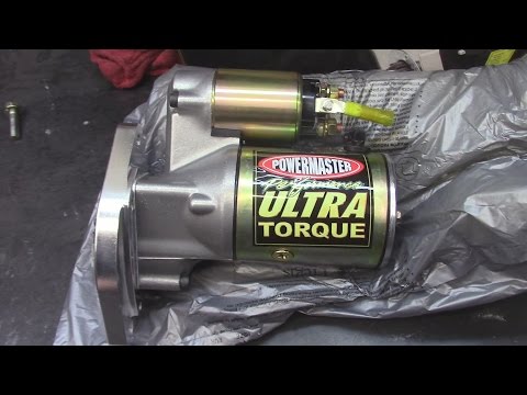 AMC Gear Reduction Mini  Starter Install