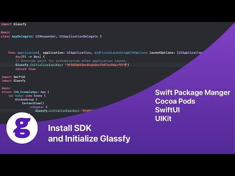 Install SDK and Initialize Glassfy - In-App Subscriptions with Glassfy
