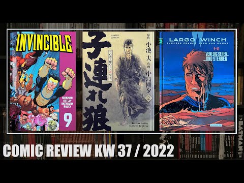 Comic Review KW 37 / 2022: Invincible 9, Lone Wolf & Cub Master Edition 2, Largo Winch DB 9-10