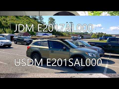 JDM Wheel Arch Install 2015-2019 Subaru Outback JDM E2017AL000