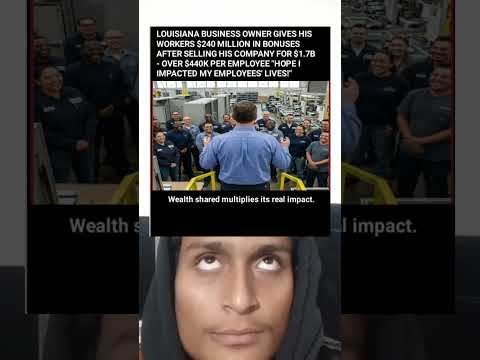 Louisiana Owner Gives $240M in Bonuses 💵 | $440K Per Employee After $1.7B Sale