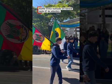 No 07 de setembro, ocorreu Desfile Cívico em Sarandi, reunindo toda comunidade!