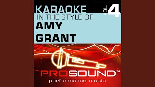 Whatever It Takes (Karaoke Instrumental Track) (In the style of Amy Grant)