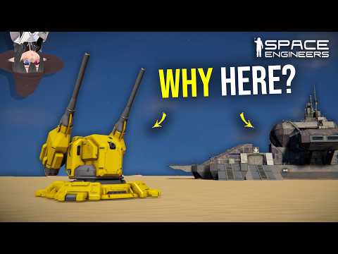 This Trick Makes Base Defense Turret Much Stronger, Space Engineers