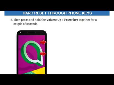 Hard Reset ALCATEL U5 3G