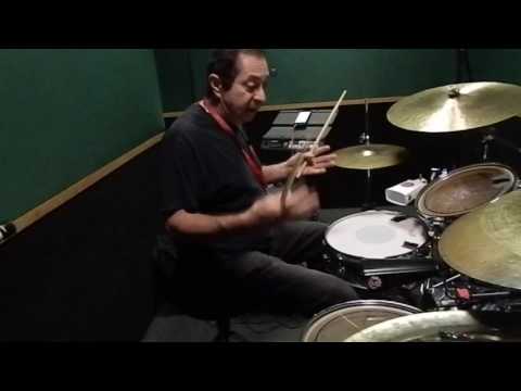 Richie Gajate Garcia on adding cowbell patterns on the kit
