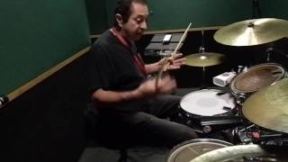 Richie Gajate Garcia on adding cowbell patterns on the kit