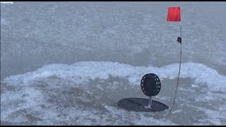 Зимняя рыбалка на реке сосьва