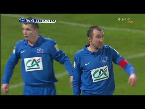 32èmes de finale Coupe de France Arras FA vs  Paris Saint Germain (2012-2013) parti 2