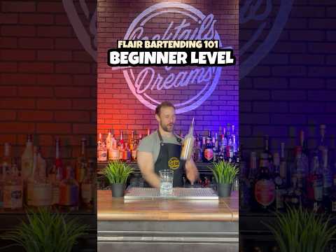 Flair bartending 101 | Beginner Level #flairbartending #cocktails #bartender #money #tips