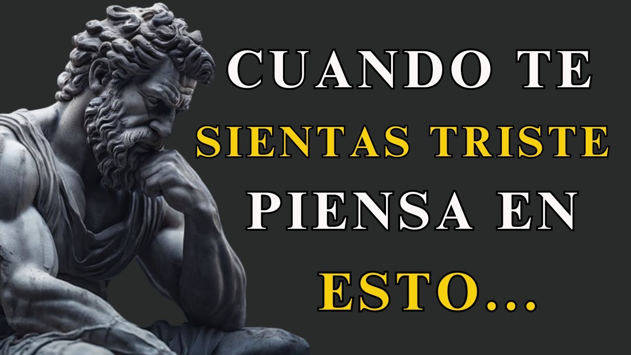 10 LECCIONES ESTOICAS Para Jamás Sentirte SOLO ni DEPRIMIDO | ESTOICISMO