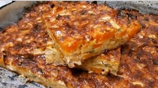 בקלי קלות-פשטידת בטטה ובצל פרווה (ליהי קרויץ - מטבח בקלי קלות) - התמונה מוצגת ישירות מתוך אתר האינטרנט יוטיוב. זכויות היוצרים בתמונה שייכות ליוצרה. קישור קרדיט למקור התוכן נמצא בתוך דף הסרטון