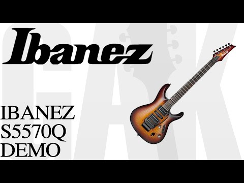 Ibanez S5570Q-RBB Ibanez S5570Q-RBB Demo Review