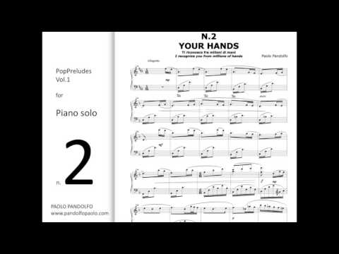 PopPreludes vol.1 n.2 Piano Solo PAOLO PANDOLFO