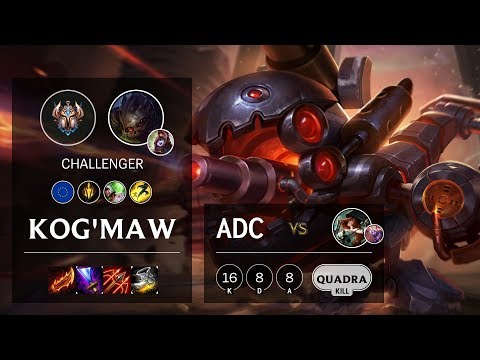 Kog'Maw ADC vs Miss Fortune - EUNE Challenger Patch 10.3
