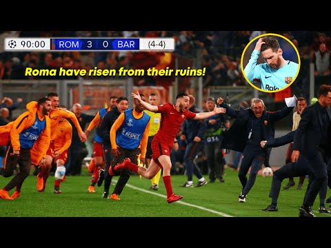 Roma vs Barcelona ● Shocking Comeback That No One Expected
