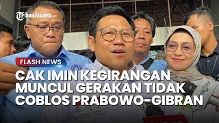 Cak Imin Sumringah Viralnya Gerakan Tak Nyoblos Prabowo-Gibran, Berharap AMIN yang Menang
