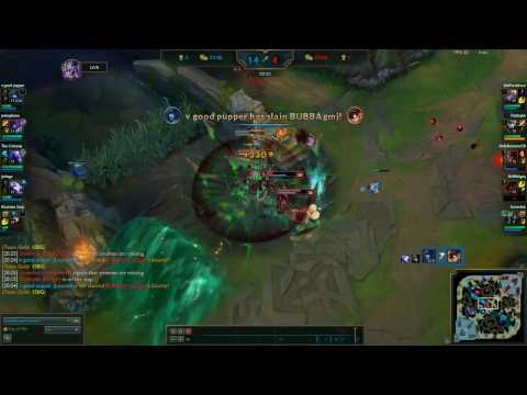 Lissandra survives 4 man engage