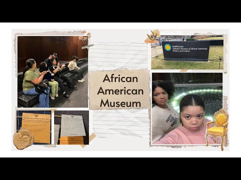 go w/ us to the AFRICAN AMERICAN MUSEUM!!!!