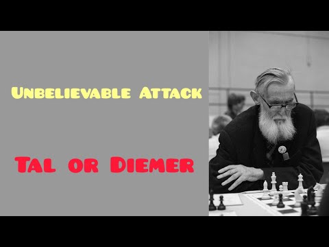 Emil Diemer or Mikhail Tal !! Unbelievable Chess Game