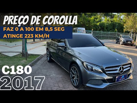 Review Completo da Mercedes C180 1.6 cgi Advantgarde 2017. Ainda Vale a Pena? Veja todos os detalhes