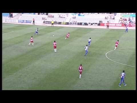 Gol de Aníbal (1-0) en el CE Sabadell - UD Almería Jornada 4