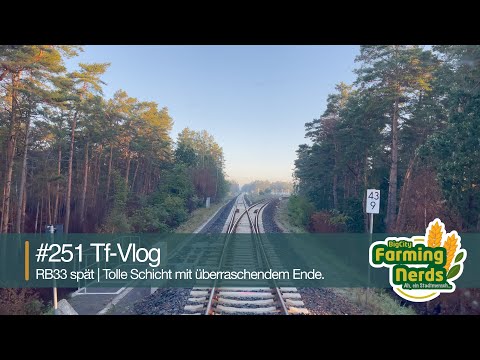 🚝 TF-Vlog #251 | Diesel, Nebel & Planänderung! | RB33 statt RB37 | Bahnalltag ungefiltert