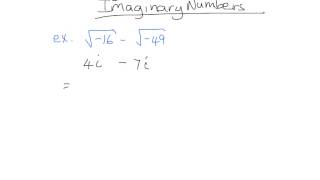 The Imaginary Number "I"