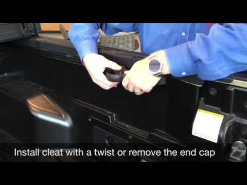 Del Toyota 2016 Toyota Tacoma Bed Cleat installation and removal