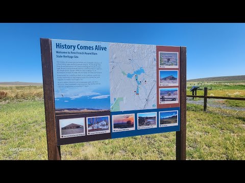Thumbnail for Diamond Loop Tour Route Mountains Craters Wildlife Refuge Antelope Refuge Round Barn Desert 69 miles by Peter French, NME