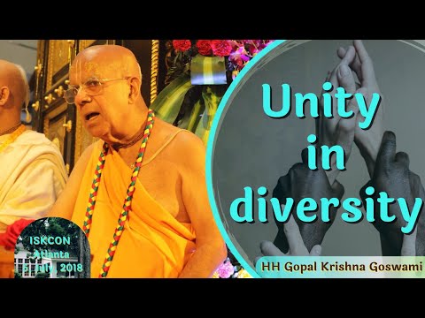 Unity in Diversity | SB 4.30.08 | 5 July 2018 | ISKCON Atlanta | Śrīla Gopāla Kṛṣṇa Goswāmī