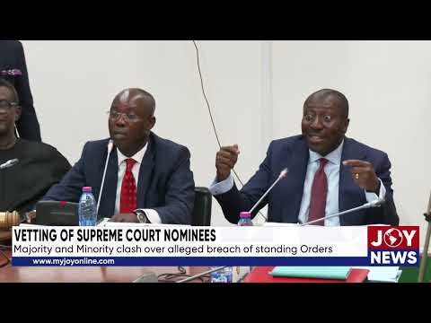 Vetting of Supreme Court nominees:Majority and Minority clash over alleged breach of standing Orders