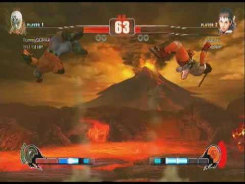 SF4 G1 match 1 - Kazurk7(Sakura) v (El Fuerte)