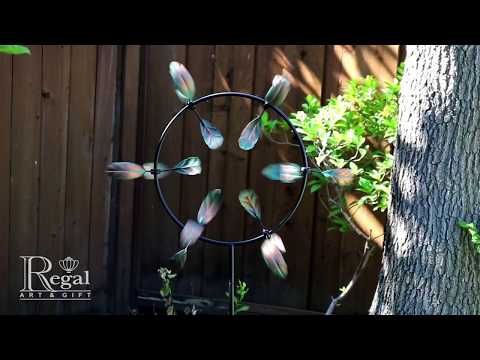26" Vortex Wind Spinner - Leaf