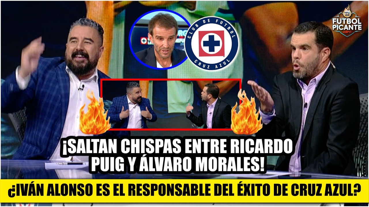 BATALLA PICANTE entre ÁLVARO y RICARDO PUIG por CRUZ AZUL y palabras de IVÁN ALONSO | Futbol Picante