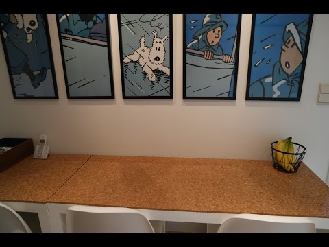 Cork Tiles Table Top 9 Steps with Pictures Instructables