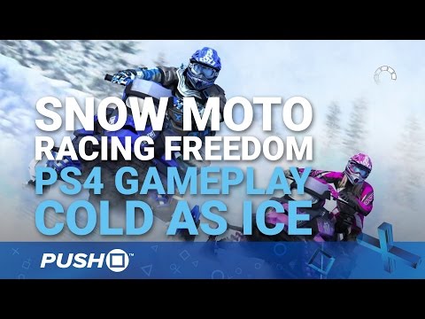 Snow Moto Racing Freedom PS4 Gameplay Footage: Cold As Ice | PlayStation 4 | Hands On