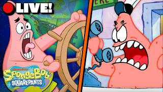 🔴 LIVE: Patrick Star's Funniest & Most Iconic Moments Marathon ⭐️ | Patrick Star Live TV