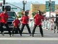 Beck Family Rollers Mother Goose Parade 2008