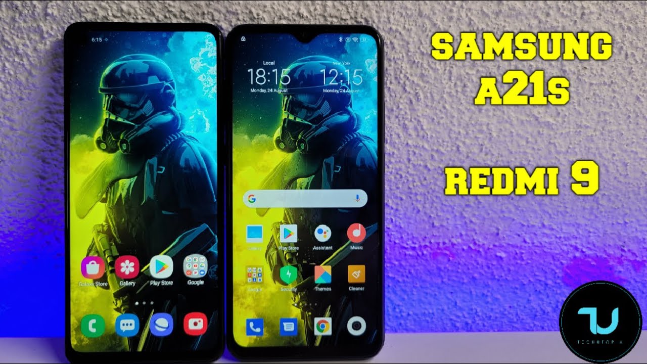 Samsung A21s vs Redmi 9 Camera comparison/Screen/Size/Sound Speakers/Antutu test speed/Gaming Review