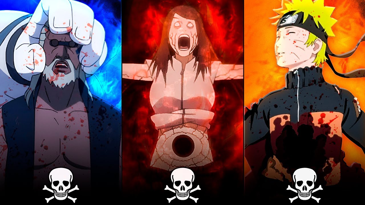 COMO FOI A MORTE DE CADA JINCHUURIKI EM NARUTO! | 15 MORRERAM