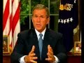 9/11: George W. Bush addresses the nation ...